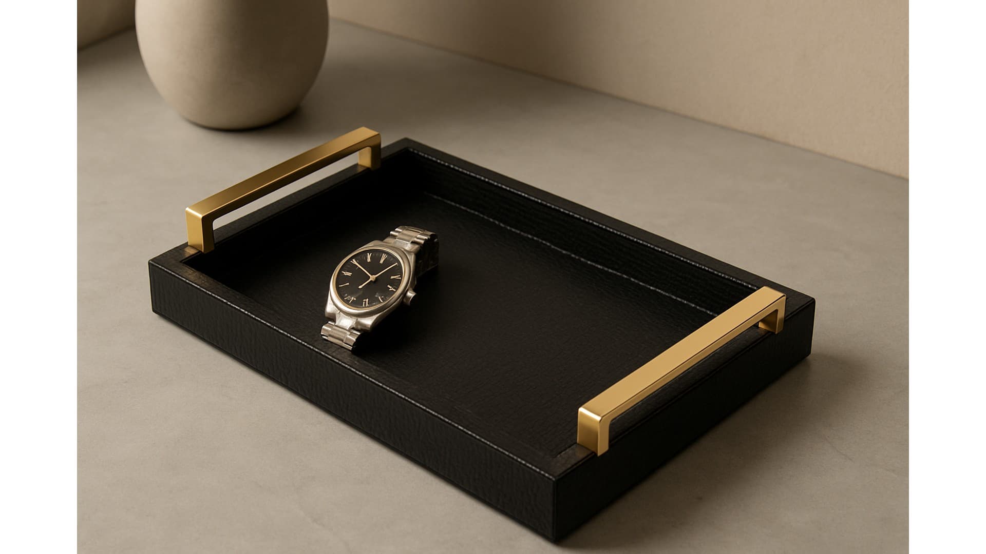 ถาดหนังทอ พรีเมี่ยม สำหรับโรงแรมและบ้าน