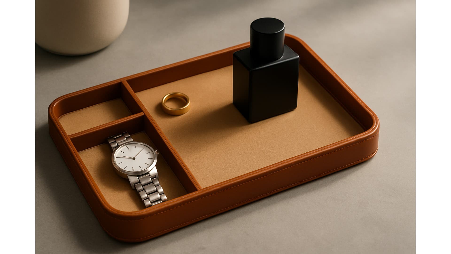 ถาดหนังอเนกประสงค์พรีเมียม PARIVAT – ถาดจัดของโรงแรมและสำนักงาน