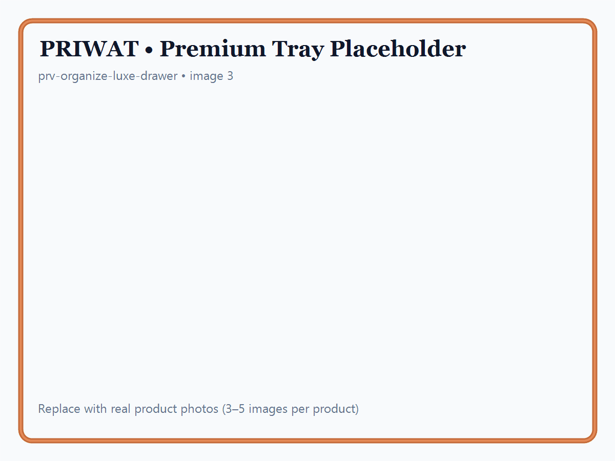 ถาดสำหรับจัดเก็บและจัดระเบียบ งานพรีเมี่ยม